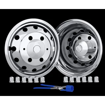 Poklice na kolo SNT Sail stříbrná 16\" 6 ks