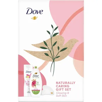 Kosmetická sada DOVE Gua Sha Glowing dárková sada rozjasňující tělové péče