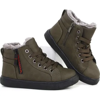 Dámská zimní obuv Cathay moda Dětská zimní obuv 3506-3GR Velikost: 34