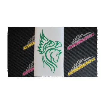 Samolepící dekorace SAMOLEPKA Pegas 003 pravá okřídlený kůň hlava (17 - šedá) NA AUTO, NÁLEPKA, FÓLIE, POLEP, TUNING, VLASTNÍ TEXT, TISK, AUTOSAMOLEPKY.cz, POLEPY, OBRÁZEK, LOGO, SAMOLEPKY