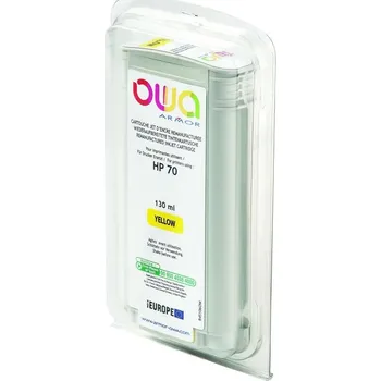 Kompatibilní inkoust ARMOR B45106OW pro HP DJ Z 2100 yellow, 130 ml, C9454A