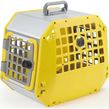 přepravka pro zvíře Kleinmetall CARE² M přepravní box, 37 x 48 x 41 cm Barva: Žlutá