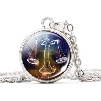 Řetízek Náhrdelník znamení zvěrokruhu - váhy