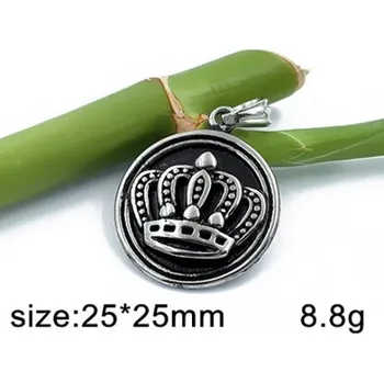 Přívěsek Královská koruna - ocelový přívěsek