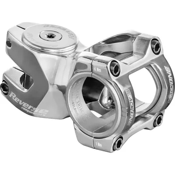 Představec na kolo Představec Reverse Black One Titanium D-2 50 mm Silver + čepička, šroub