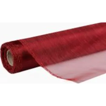 Svatební dekorace Organza, barva BORDÓ-21, 29,5 cm, 10 metrů