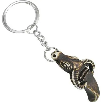 Přívěsek na klíče - rohatá potvůrka