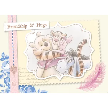 Fototapeta Dětská vliesová fototapeta na zeď - FTDN M 5265, Disney, Medvídek Pů, 155 x 110 cm, AG Design