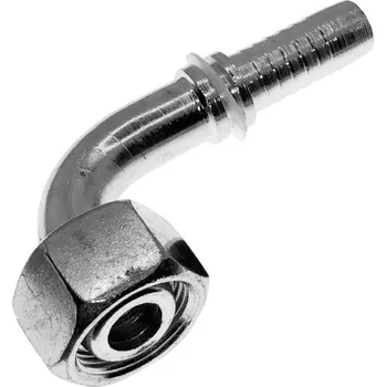 DKL 16 M26x1.5 90° koncovka metrická s převlečnou maticí,úhlová, pro hadici 16mm, závit M26x1.5