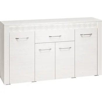 Komoda Komoda široká borovice sněhová CLERMONT 08