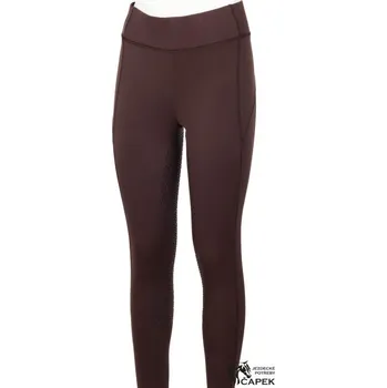 Jezdecké kalhoty Legíny Equiline -ERANZEF- - Hnědá - XS