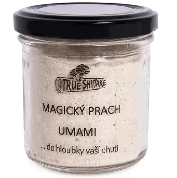 Sušená zelenina True Shiitake BIO magický prach Umami 30 g