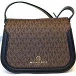 Michael Kors dámská kabelka crossbody LUCIE 32F2GKZC1B BROWN/BLK SM SADDLE XBODY Michael Kors 32F2GKZC1B