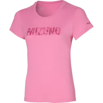 Dámské sportovní tričko Athletic Mizuno Tee / Wild Orchid / XS Velikost: XS