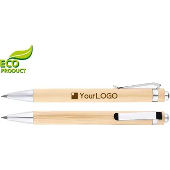 Kuchyňská minutka MPM Bambusová věčná tužka "eternal" s neomezeným psaním A06.3831.53