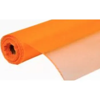 Organza třpytivá, barva 5054-ORANŽOVÁ, 12 cm, 9,1 metrů,1 kus