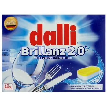 Tableta do myčky Dalli Brillanz 2.0 All in 1 tablety do myčky 40 ks