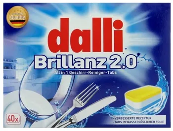 Tableta do myčky Dalli Brillanz 2.0 All in 1 tablety do myčky 40 ks