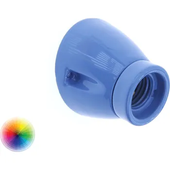 Nástěnné svítidlo Objímka E27 keramická glazovaná přisazená šikmá, různé barvy