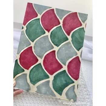 Umělecký papír Sapaimport Morušový ruční papír lisovaný - malba voskem 01 Velikost: 22x31 cm