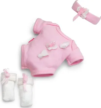 Doplněk pro panenku Berjuan Pijamita luxusní sada oblečků pro panenky růžová 38 cm