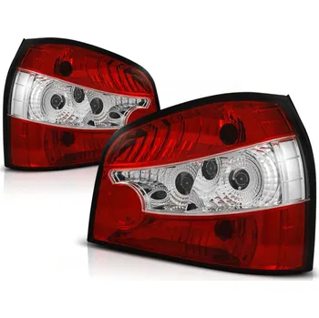 Zadní světlomet Tuning Tec Zadní světla AUDI A3 8L 08.96-08.00 červeno-bílé