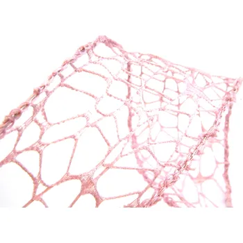 Stuha Stuha dekorační, spider, barva starorůžová, 5cm, návin 9,1m/bal.