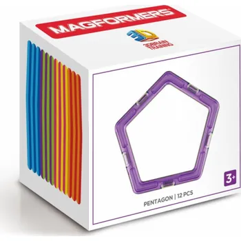 Masážní přístroj Dante Magformers Pentagons 12ks. (005-53213)