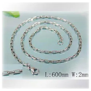 Řetízek 60ti centimetrový ocelový řetízek o šířce 2mm - varianta 2