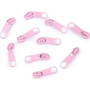 Zip 070272, Jezdec ke spirál. zipům, RŮŽOVÁ, 3 mm