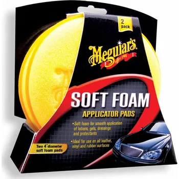 Autokosmetika Meguiars Soft Foam Applicator Pads - pěnové aplikátory (2 kusy)