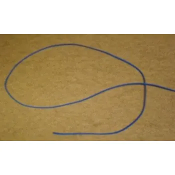 Kožený řemínek - modrý