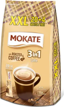 Káva Mokate 3v1 Latte XXL instantní kávový nápoj 24x 15 g
