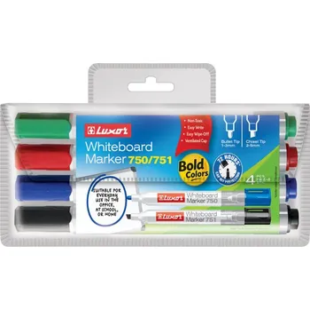 Popisovač 750 stíratelný sada 4 barev 198239