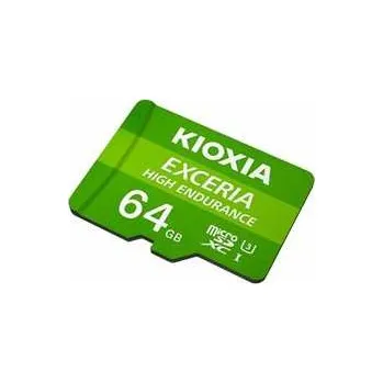 Paměťová karta Kioxia Paměťová karta Exceria High Endurance (M303E), 64GB, microSDXC, LMHE1G064GG2, UHS,rychlé dodání