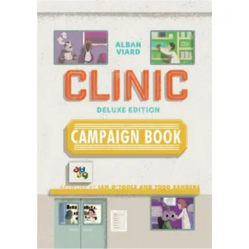 Desková hra Capstone Games Clinic: Deluxe Edition – Campaign Book