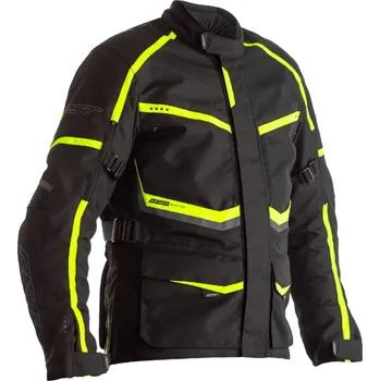 Moto oblečení Dámská bunda RST Maverick 2492 Black / Fluo Yellow - L