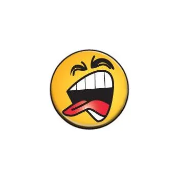 Smajlík s vyplazeným jazykem - varianta 2 - button