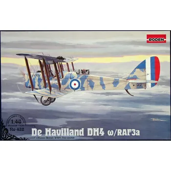 Plastikový model 1:48 De Havilland D.H.4 w/ RAF3a Engine