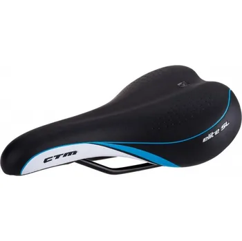 Sedlo na kolo Sedlo CTM Elite, černo modrá
