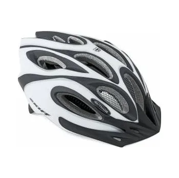 Cyklistická přilba AUTHOR Skiff Inmold (201 bílá/černá-matná) Velikost: "M" 52-58 cm Přilba