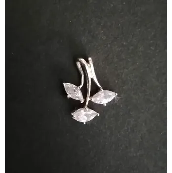 Přívěsek Tři padající kapky - stříbrný přívěsek