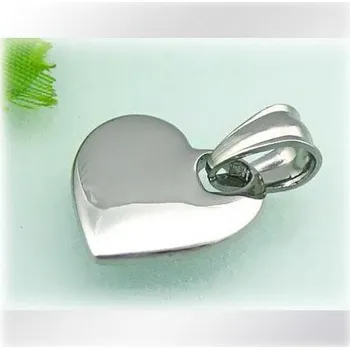 Přívěsek Srdce z oceli - přívěsek - varianta 2