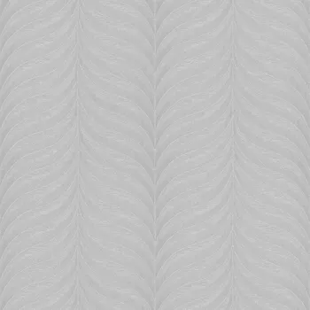 Tapeta Stříbrná vliesová tapeta na zeď, grafický motiv peříček EE1306, Elementum, Grandeco