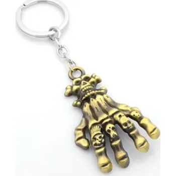 Přívěsek na klíče, ruka kostry, 130 mm, 1ks