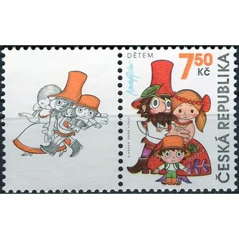 Poštovní známka Česká pošta (2006) č. 475 ** KL - Česká republika - Dětem - Rumcajs