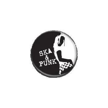 Ska a punk - button