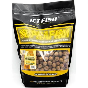 Boilies JetFish Jet Fish SupraFish boilie KRAB ČESNEK 24mm 4kg