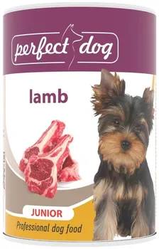 Krmivo pro psa Perfect Dog konzerva Junior Lamb 400 g