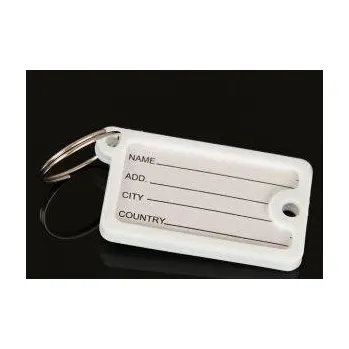 Klíčenka(visačka) - přívěsek na klíče - white